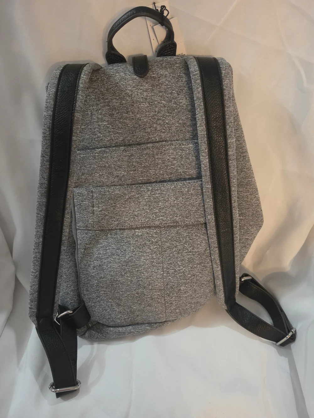 Aimee Kestenberg Gray  Sling Backpack with Front Zip